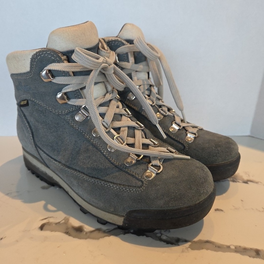 AKU Goretex Womens Suede‎ Hiking Boots Suede Grey Size 6